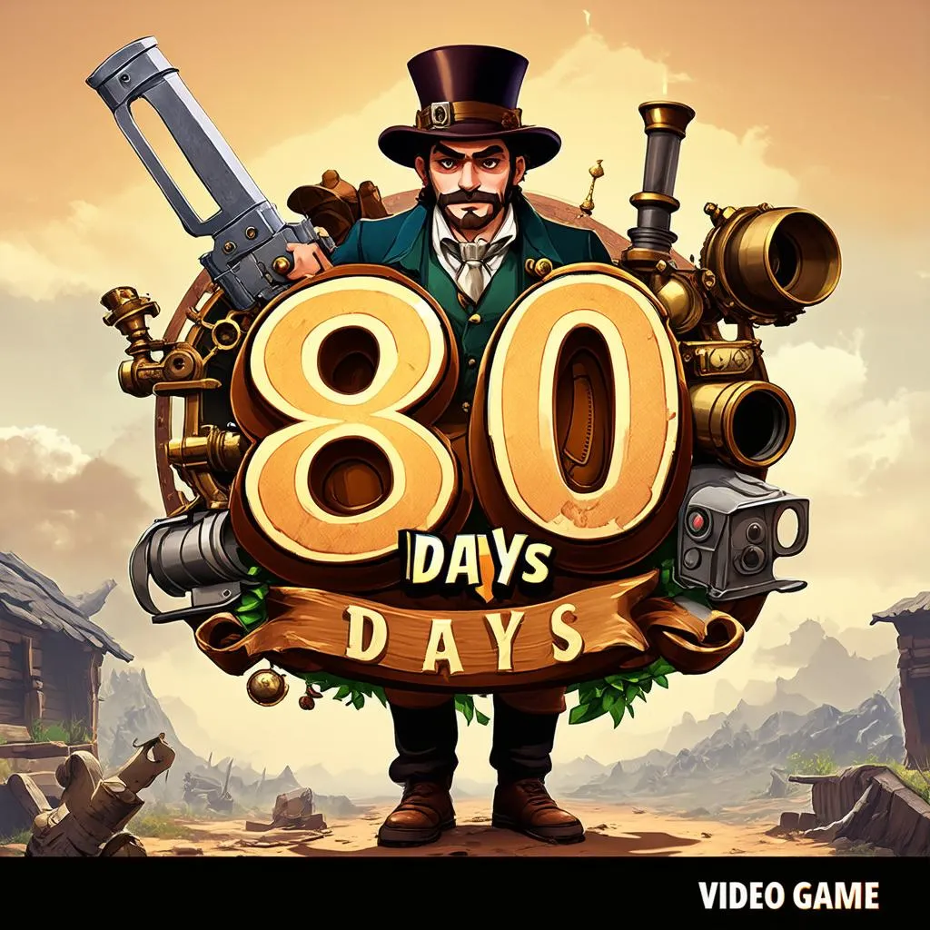 Poster game 80 Days