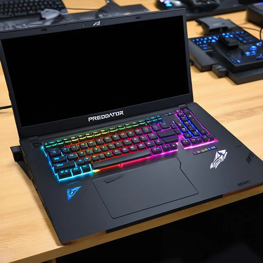 Acer Nitro 5 gaming laptop with Predator logo