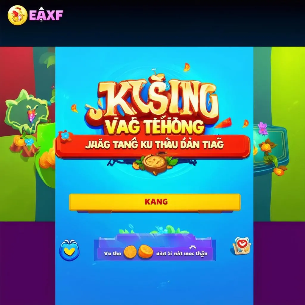 Giao diện game BKAT