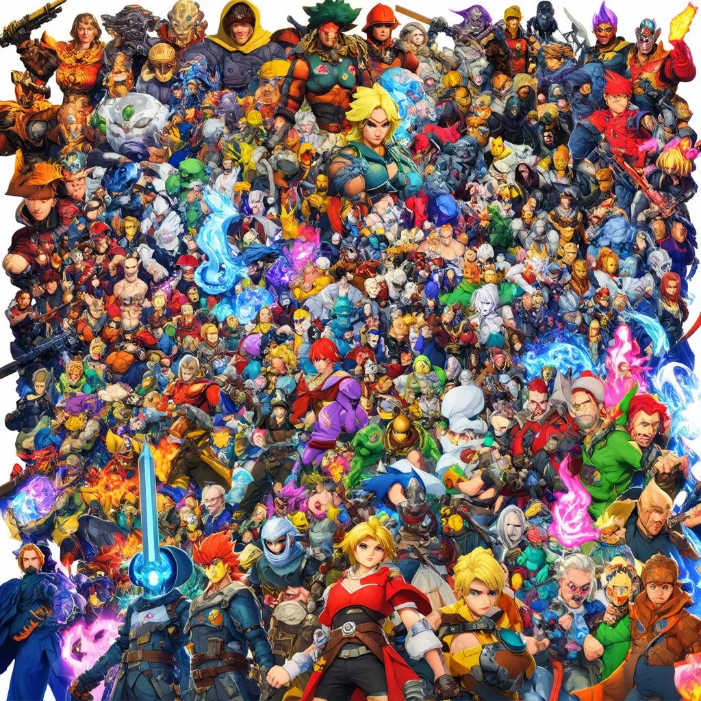 Popular Video Game Characters