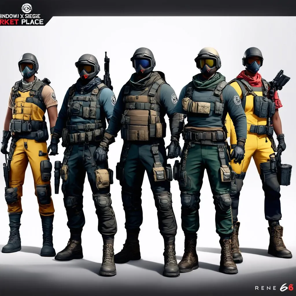 Operator skins in R6 Market Place