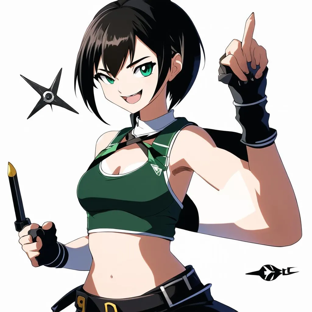 Chân dung Yuffie FF7