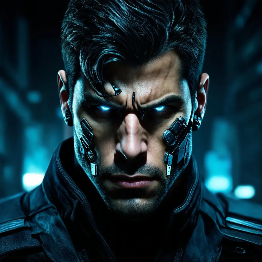 Adam Jensen Deus Ex Mankind Divided