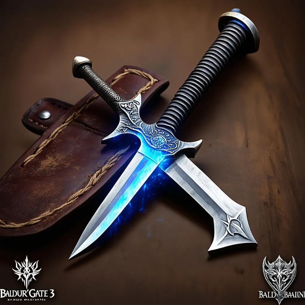 Adamantine Short Sword trong Baldur's Gate 3