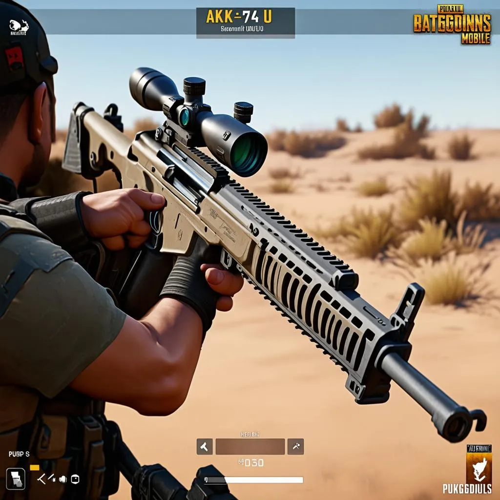 AK74U trong PUBG Mobile