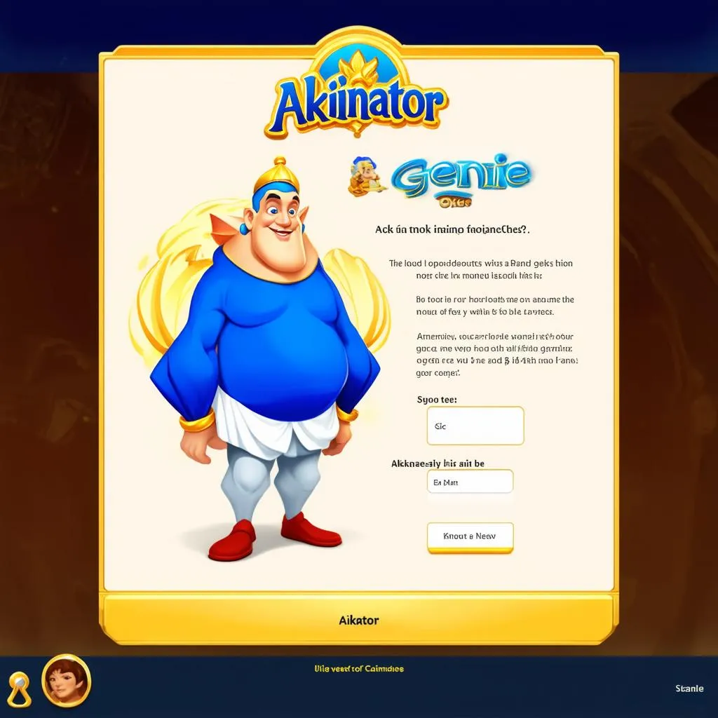 Akinator Website Screenshot