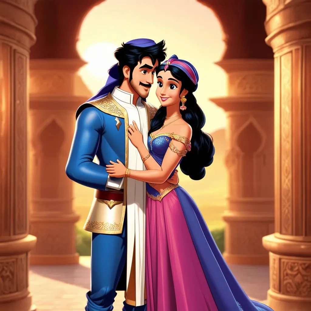 Aladdin và Công chúa Jasmine