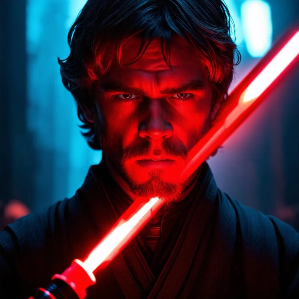 Anakin Skywalker bị cám dỗ bởi mặt tối