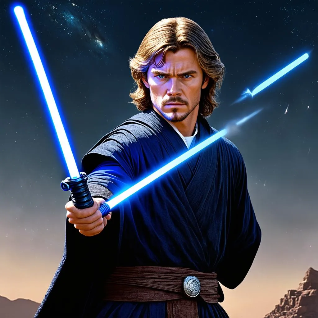 Anakin Skywalker là một Jedi Knight