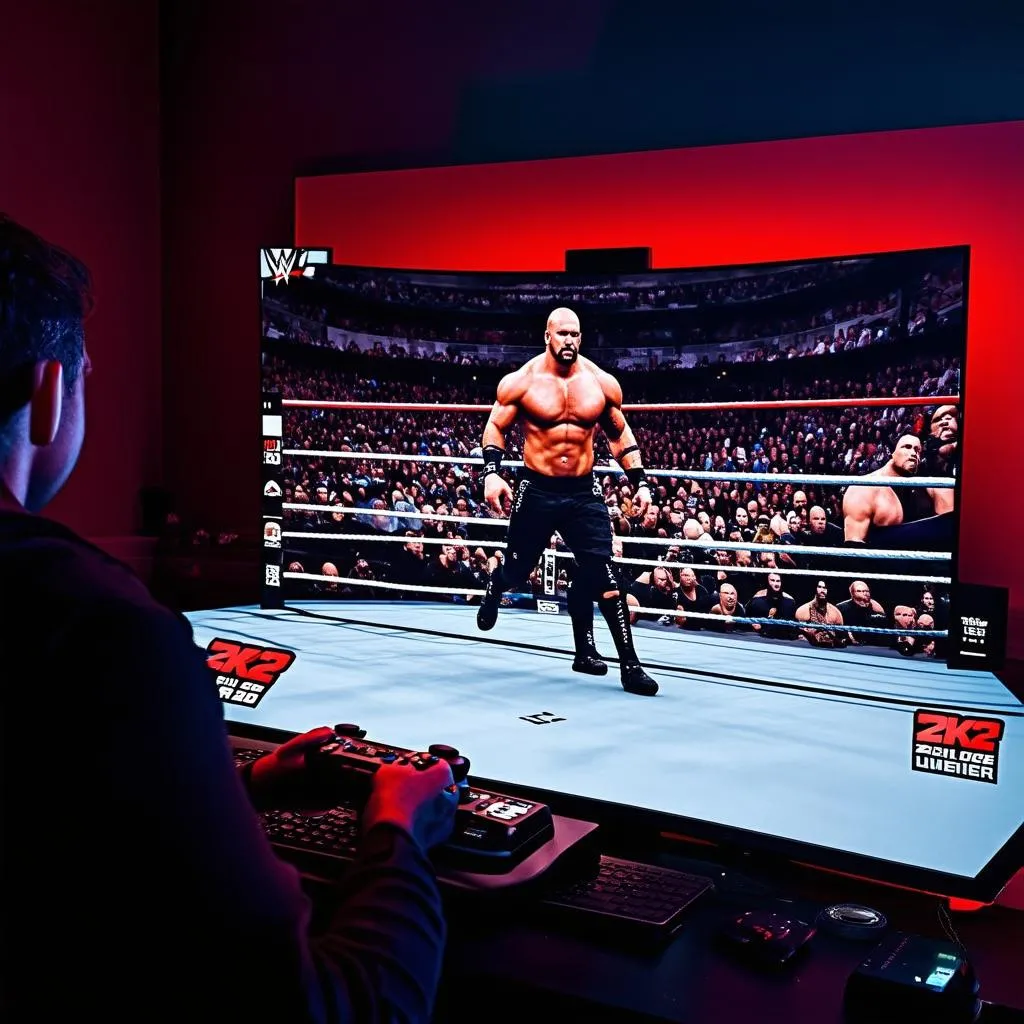 Ảnh bìa WWE 2K22