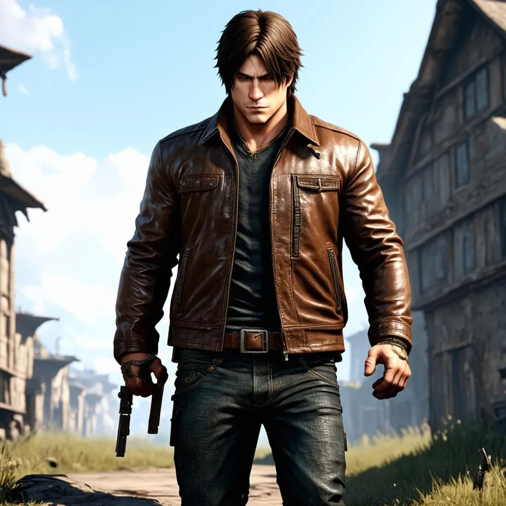 Áo khoác Leon Kennedy trong Resident Evil 4