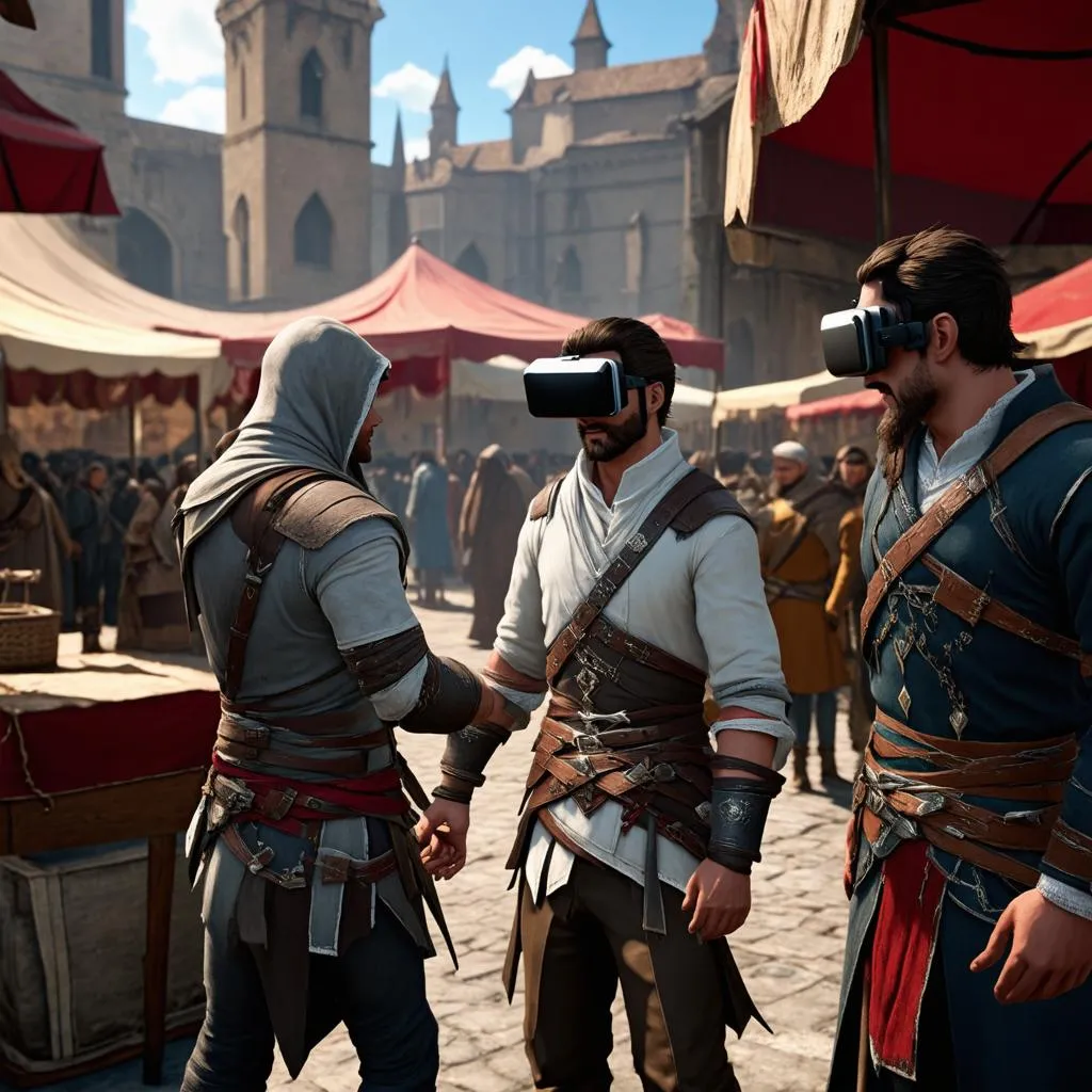 Khám phá thế giới mở rộng lớn trong Assassin's Creed VR