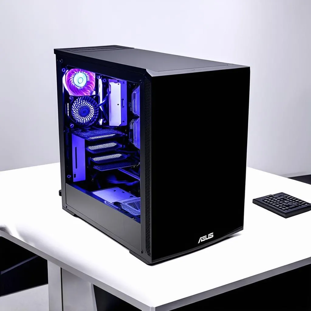 PC chơi game Asus