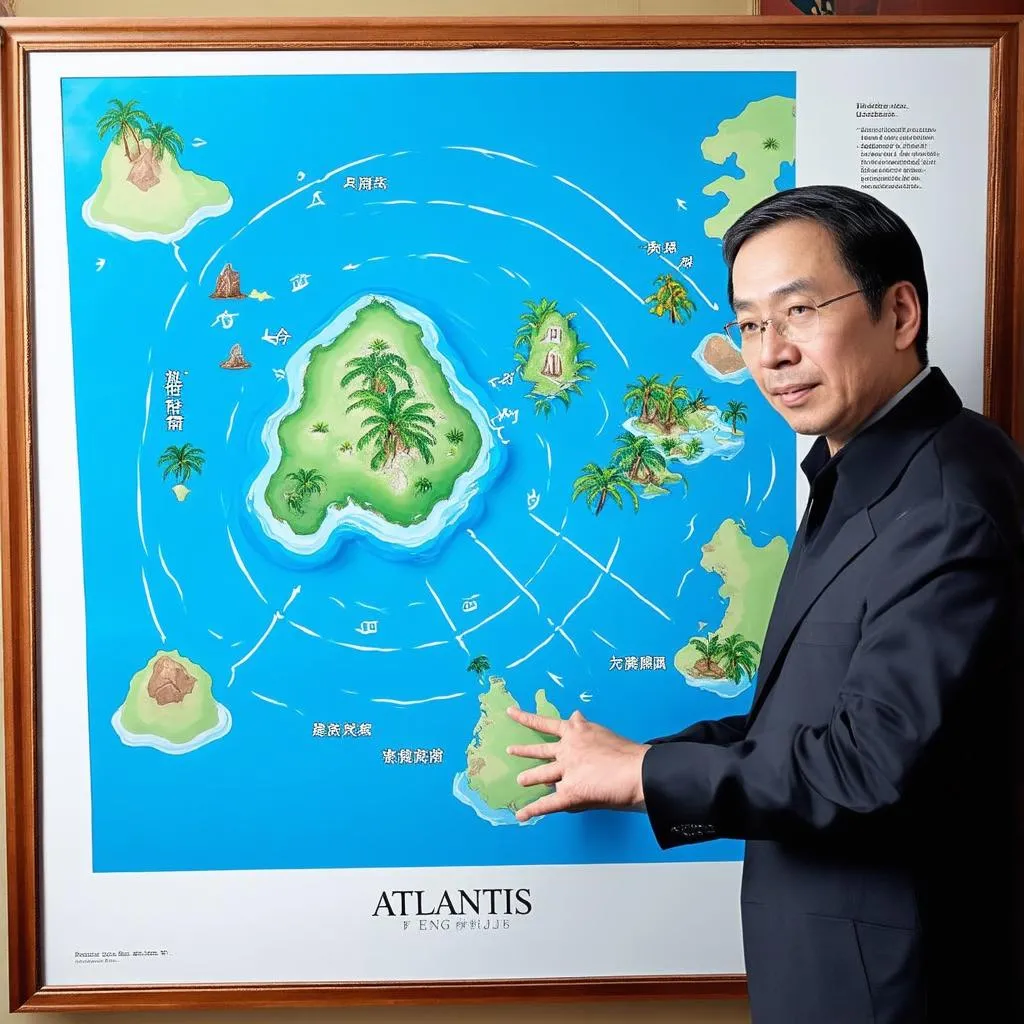 Atlantis map và ý nghĩa phong thủy