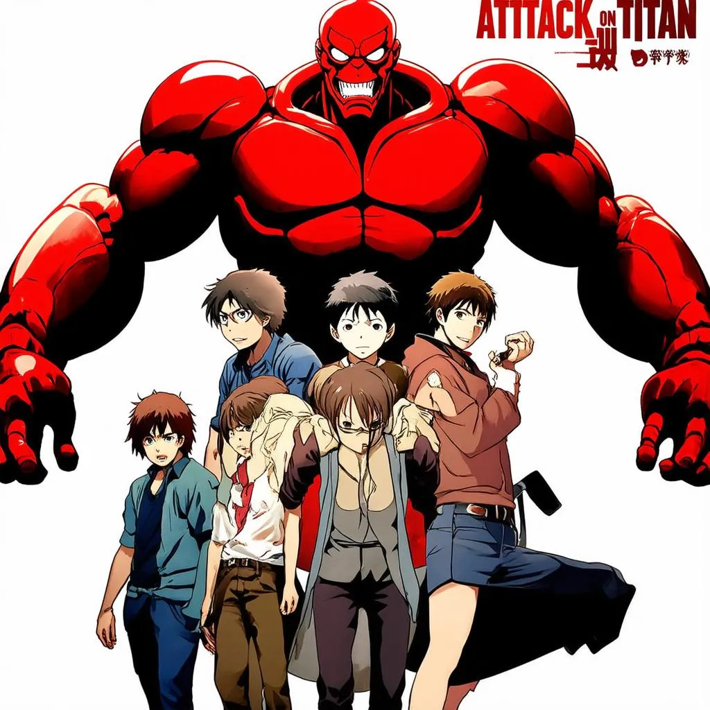 Poster phim Attack on Titan