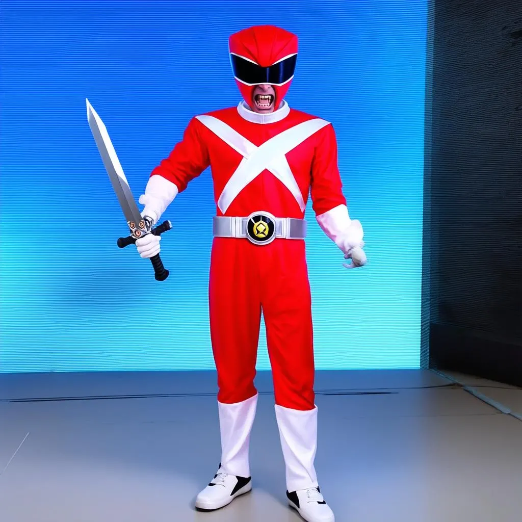 AVGN hóa thân thành Power Ranger