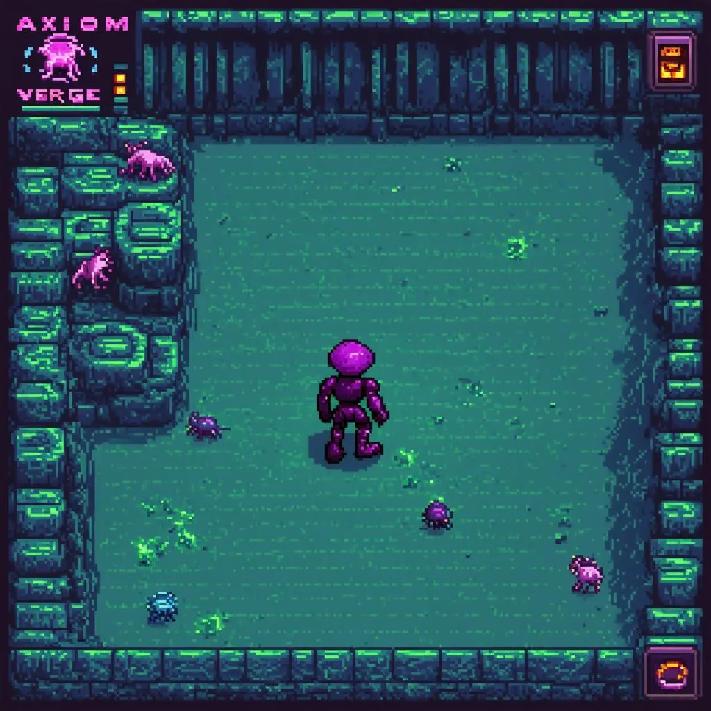 Thế giới Glitch trong Axiom Verge