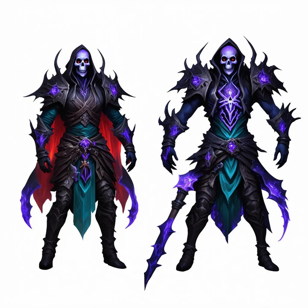 Bộ trang bị Diablo 4 Necromancer