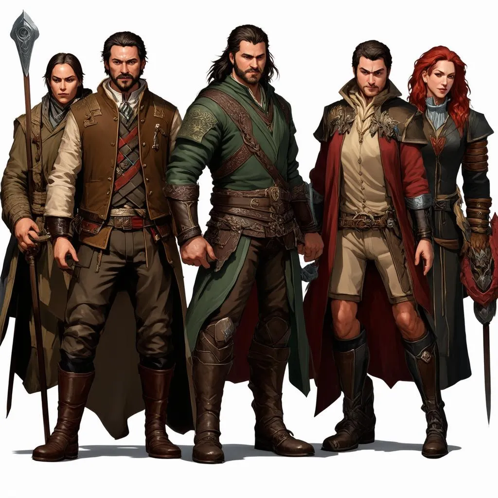 Baldur's Gate 3 Characters