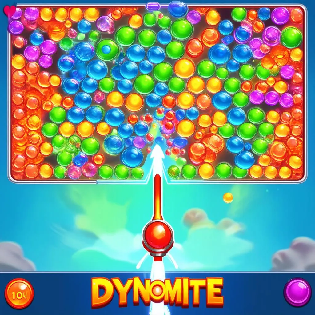 Game Dynomite - Bắn bong bóng