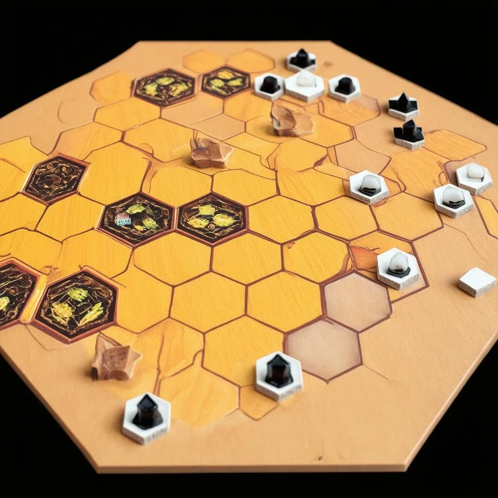 Bàn Chơi Honeycomb Board Game