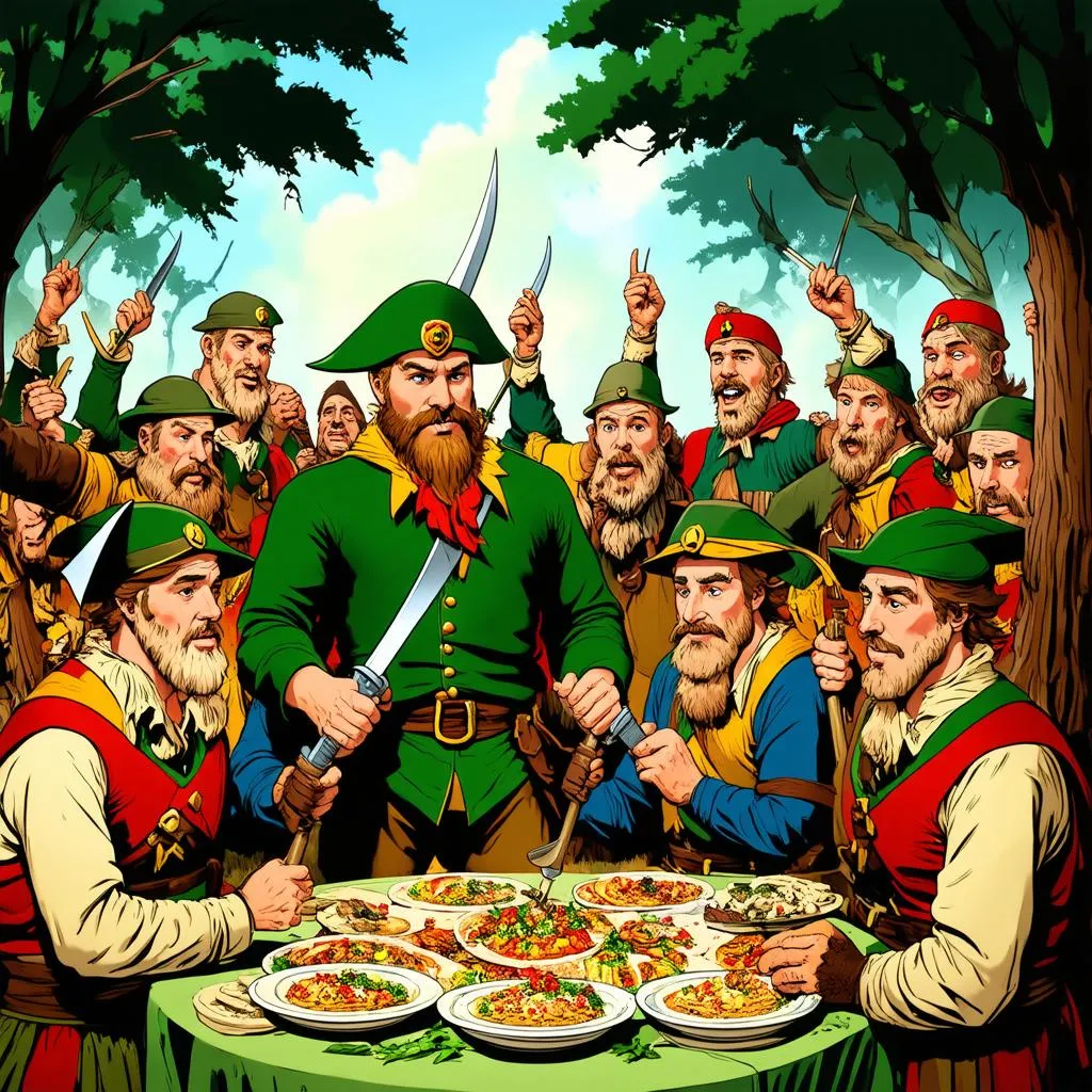 robin hood and his merry men