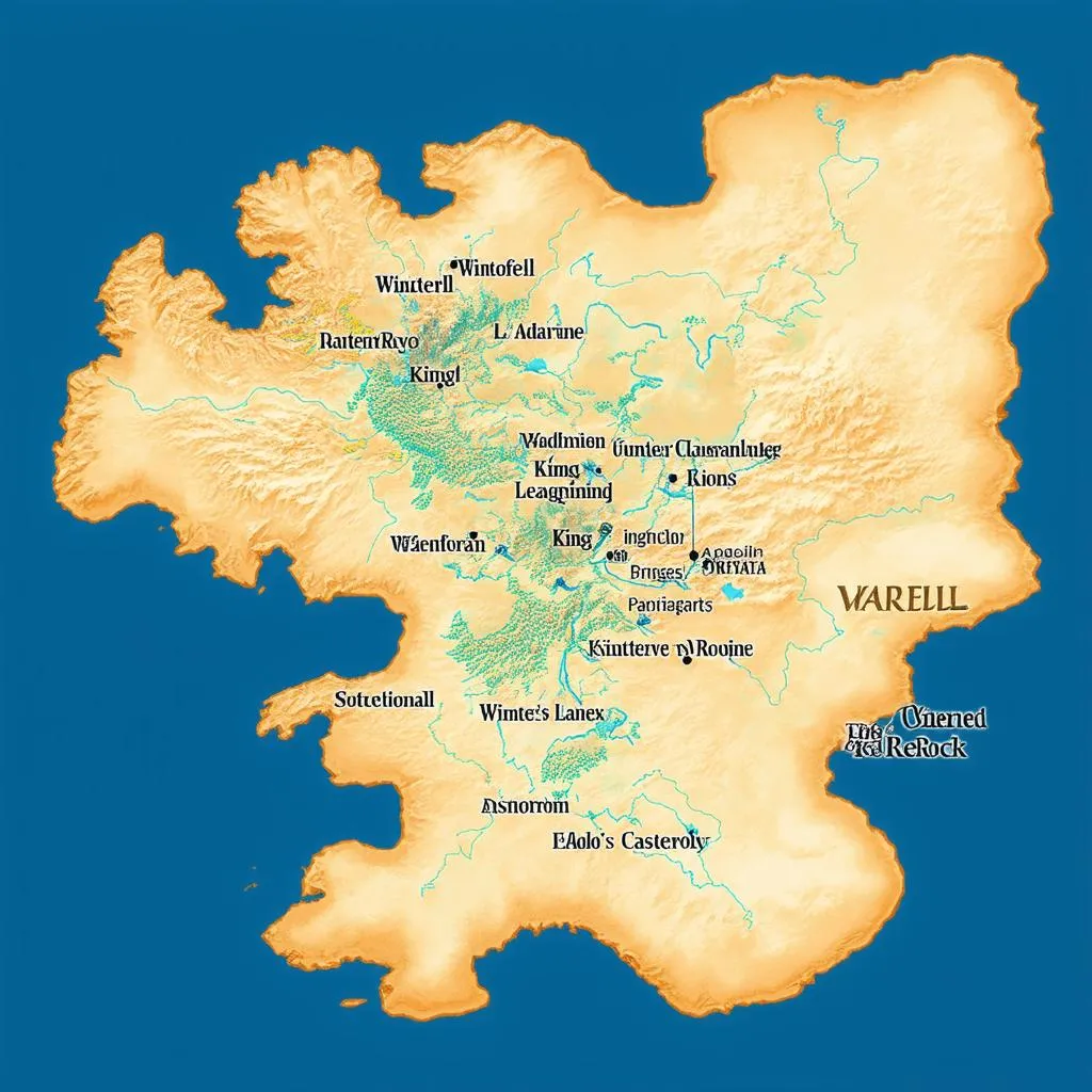 Bản đồ Westeros