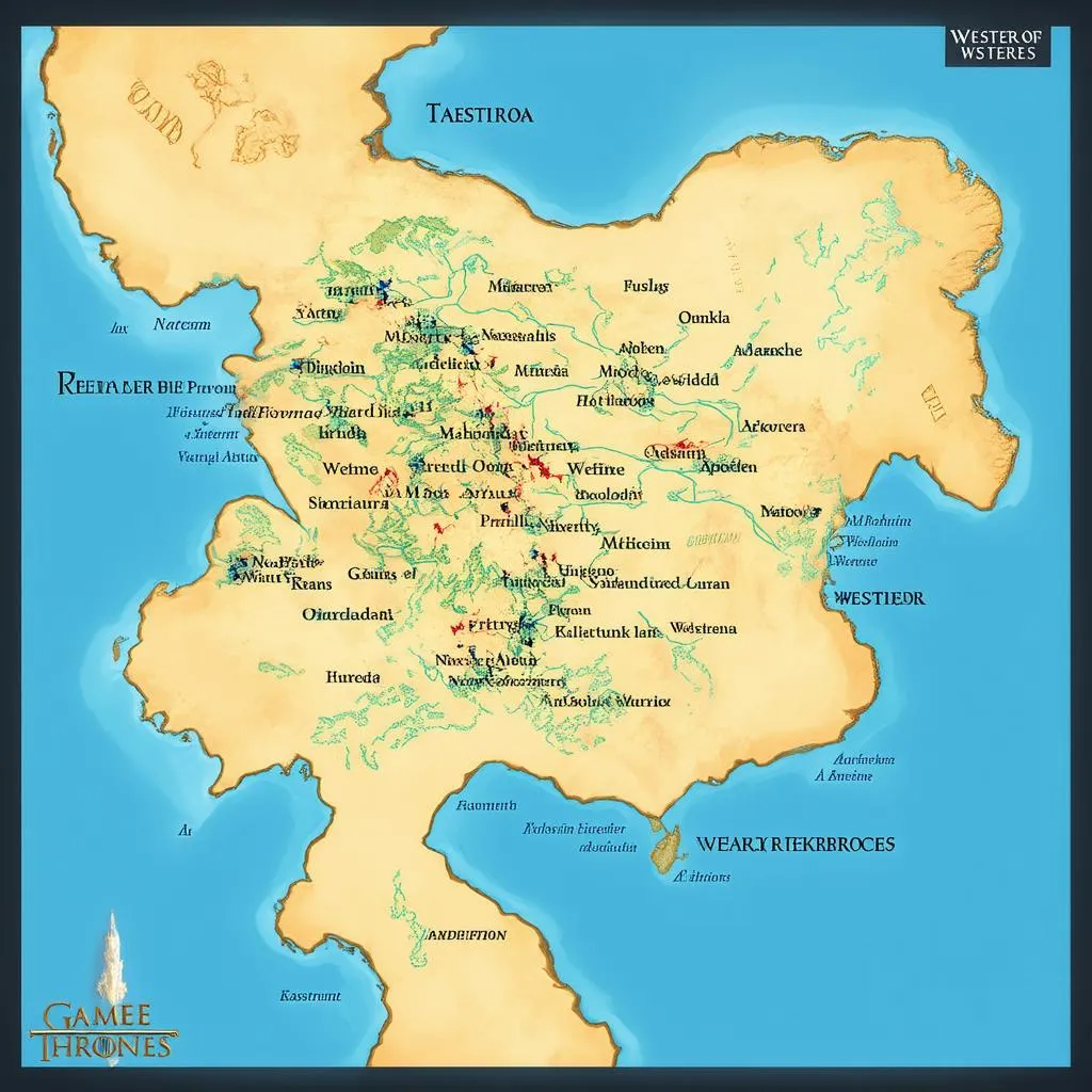 Bản đồ Westeros