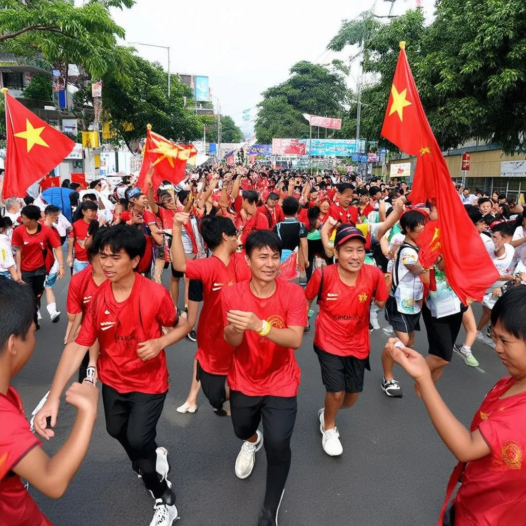 Bảng xếp hạng SEA Games 31 - Toàn dân mừng chiến thắng