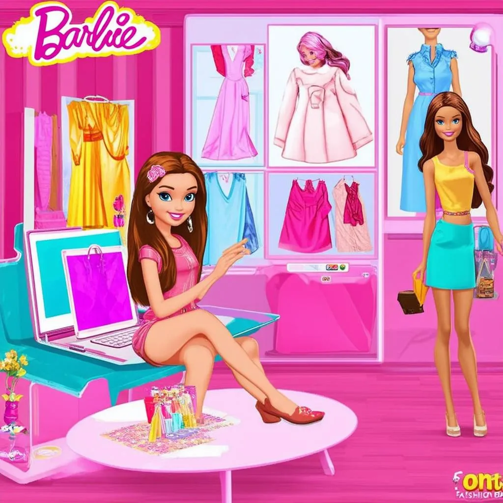 Barbie Fashion Show Gameplay