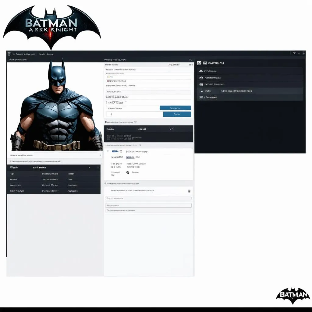 Batman Arkham Knight Mods Giao Diện