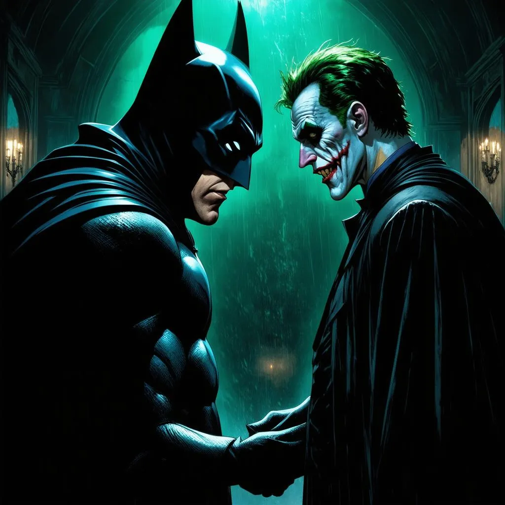 Batman vs Joker