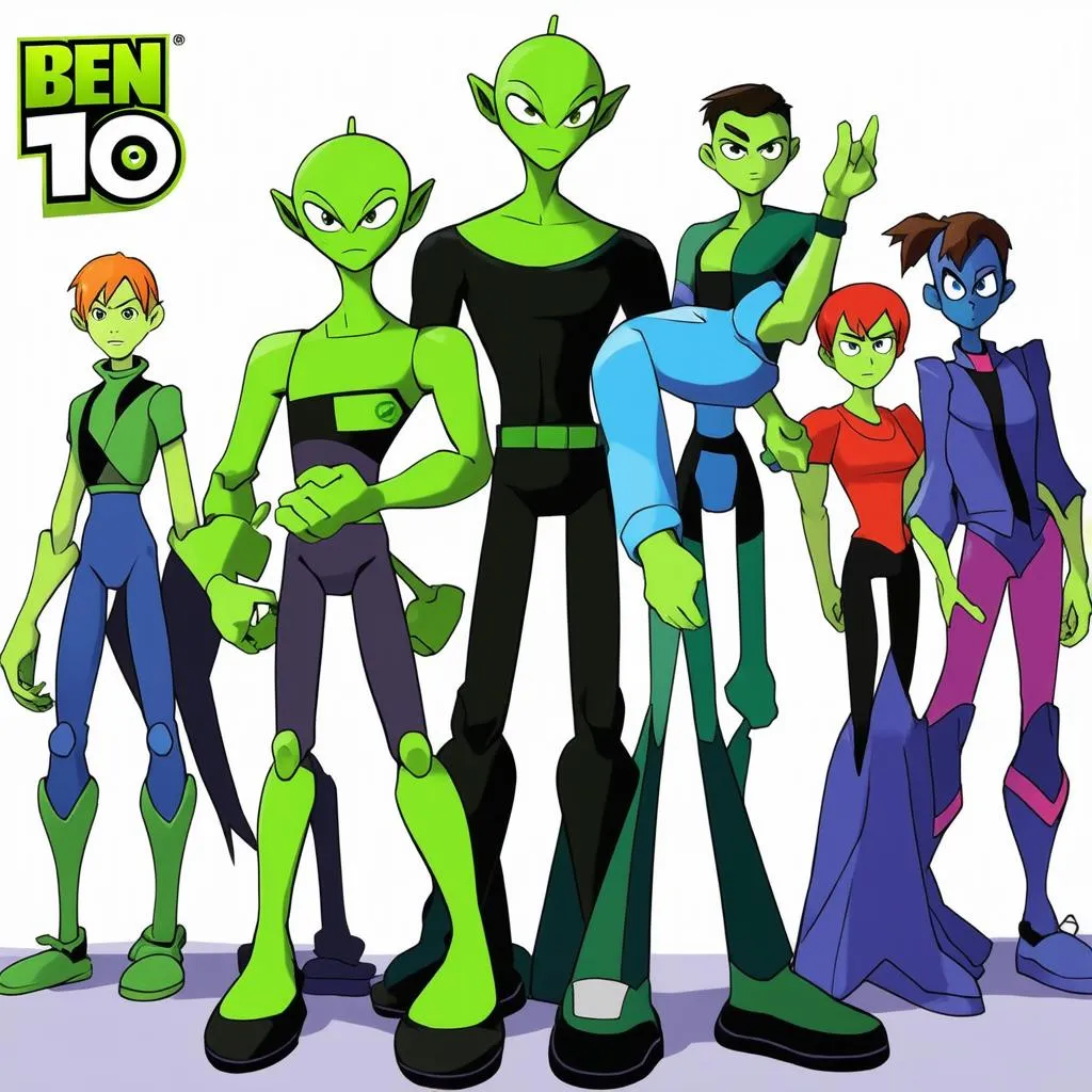 Ben 10 game characters