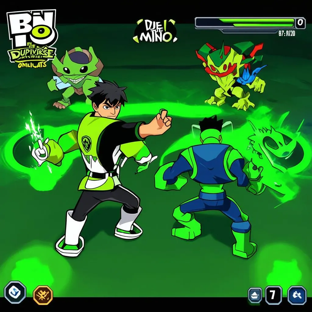 Trò chơi Ben 10 Omniverse Duel Of The Duplicates