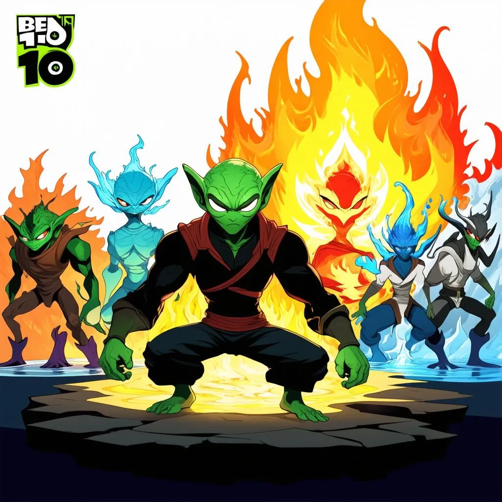 Ben 10 và ngũ hành