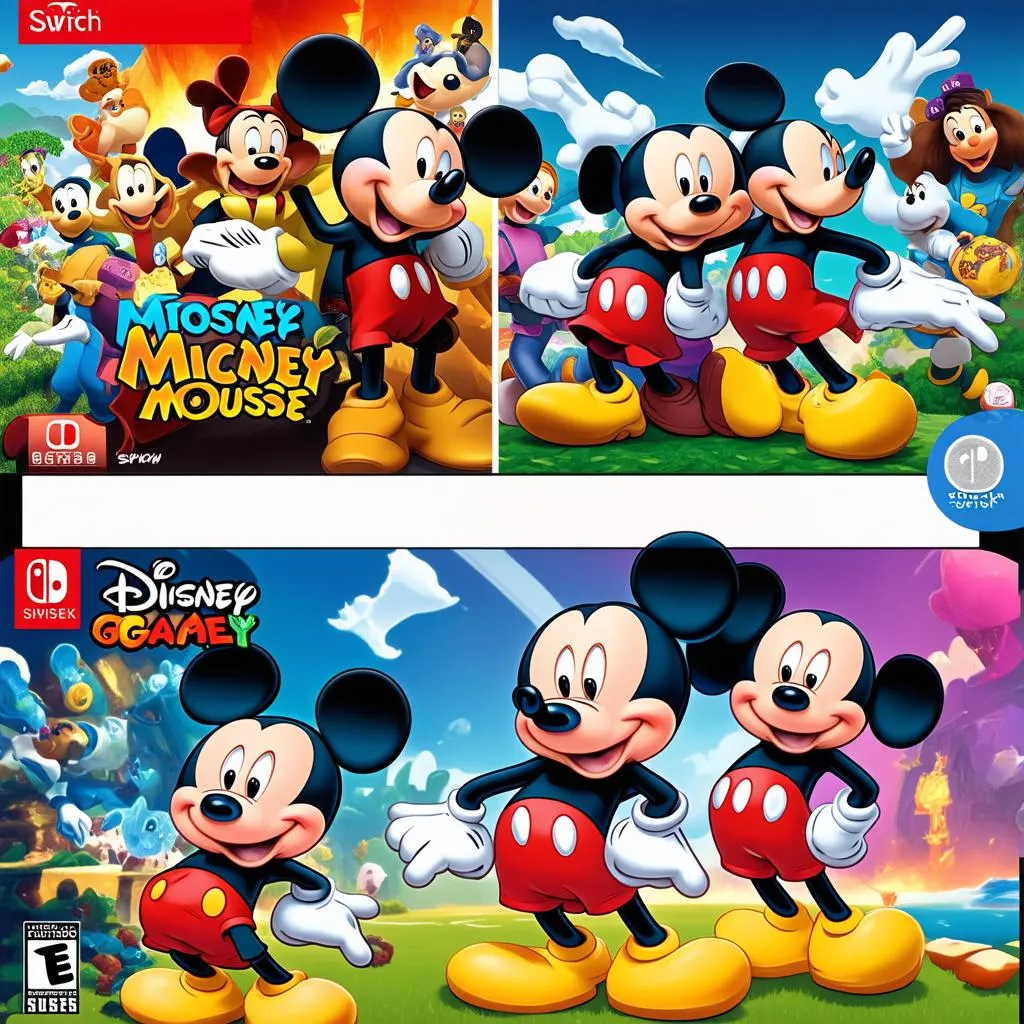 trò chơi chuột mickey hay nhất trên nintendo switch