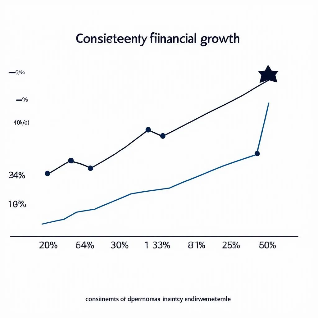 Biểu đồ tăng trưởng tài chính