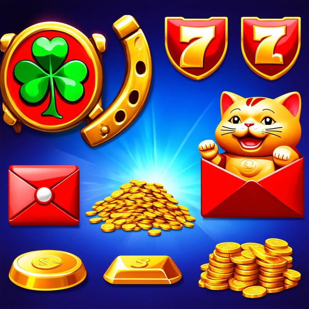 Biểu tượng may mắn game slot