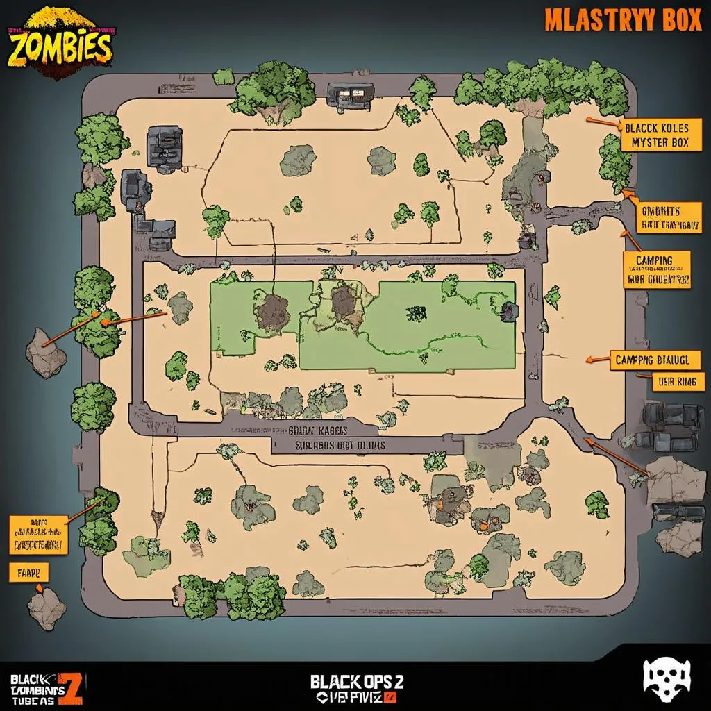 Black Ops 2 Zombies Map