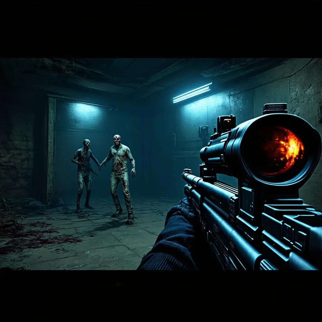 Black Ops Zombies Gameplay