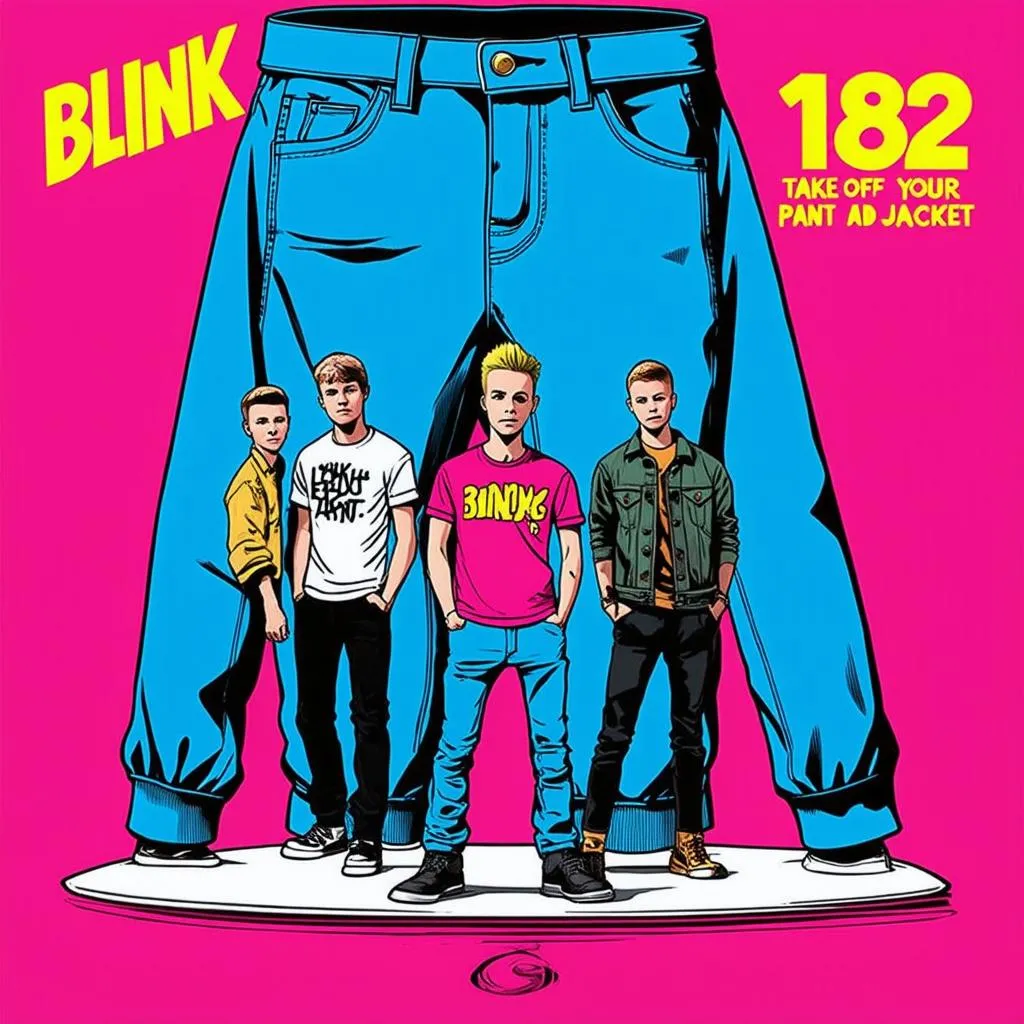 Bìa album Blink-182 "Take Off Your Pants And Jacket"