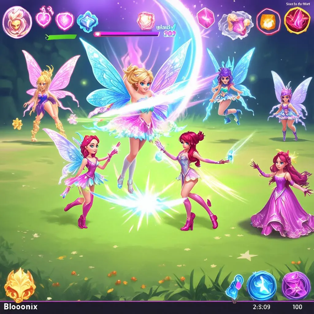 Màn chơi Bloomix Battle