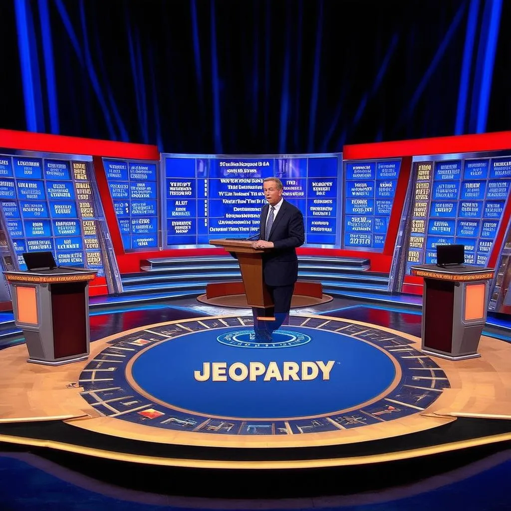 Bố cục sân khấu Jeopardy