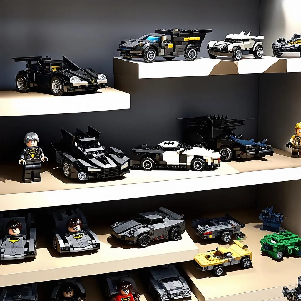 Bộ Sưu Tập Lego Batmobile