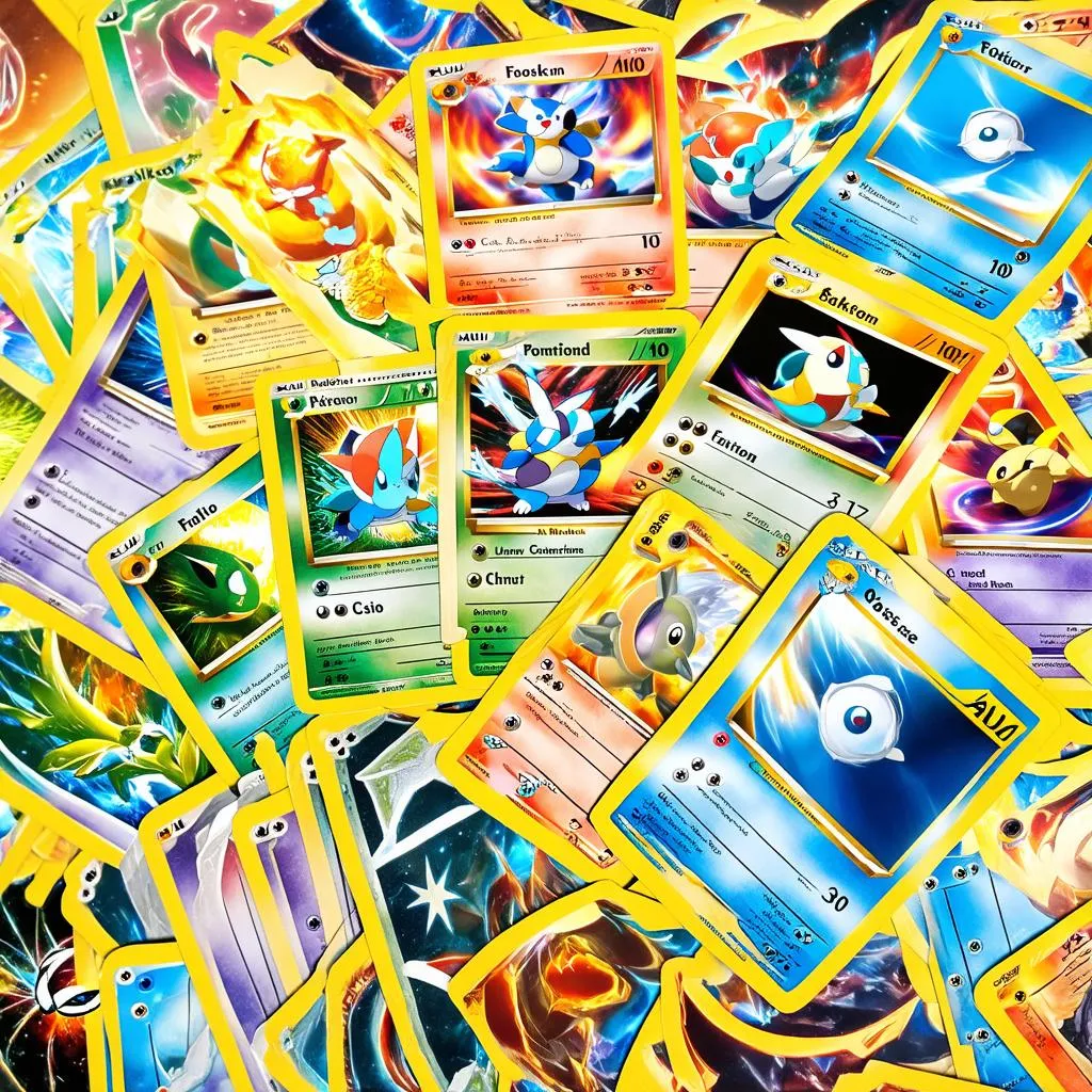 Bộ Sưu Tập Pokemon Cards Đa Dạng