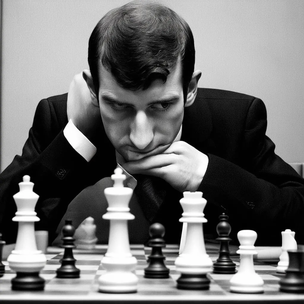 Bobby Fischer chơi cờ vua