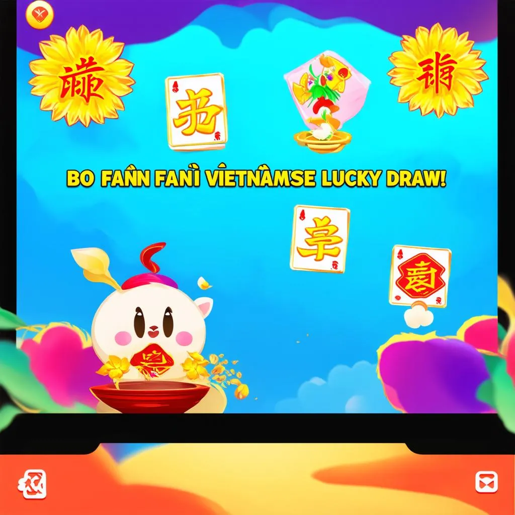 Game bốc fan may mắn