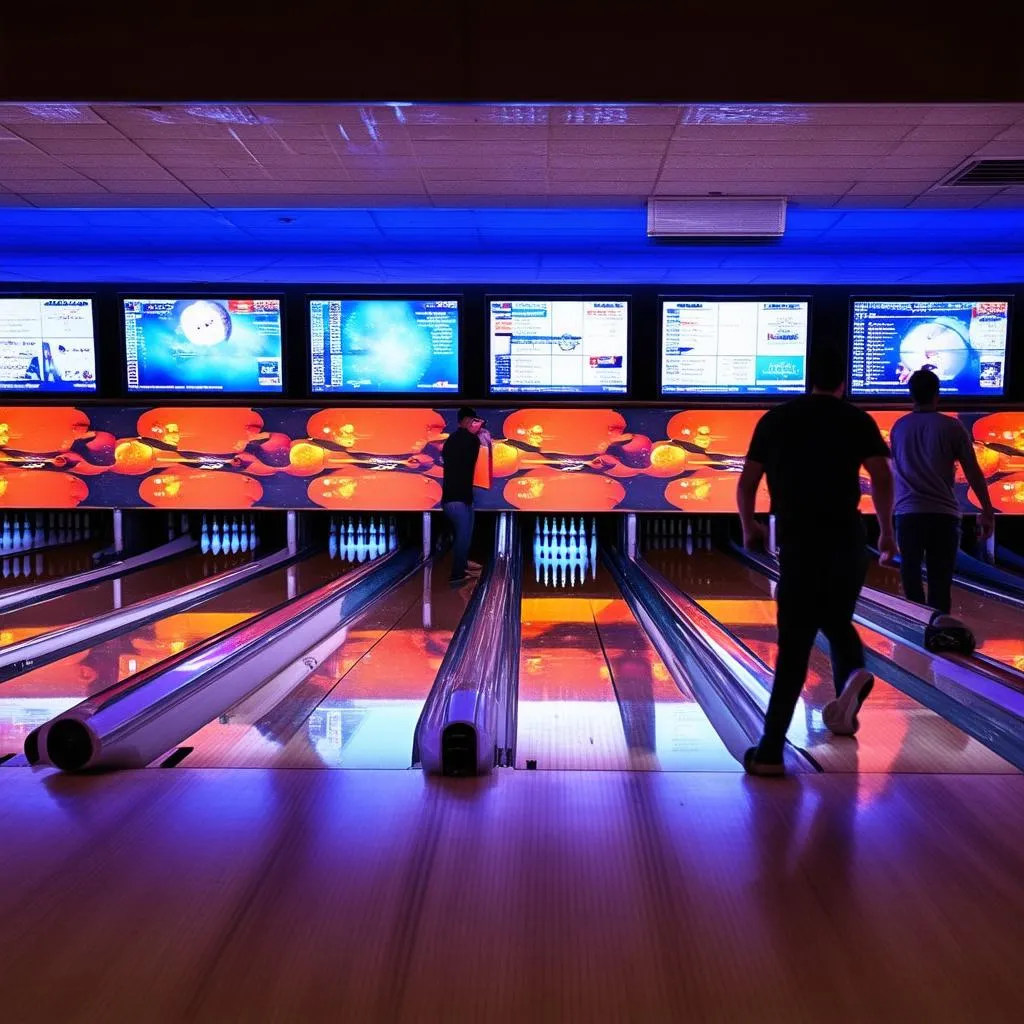 Trải nghiệm bowling tại Apex Entertainment