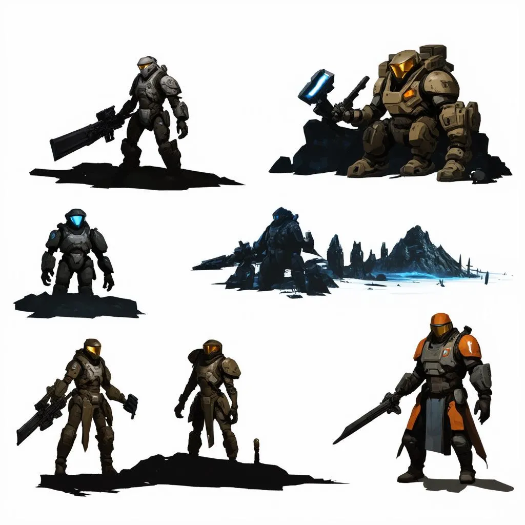 Bungie Marathon Concept Art