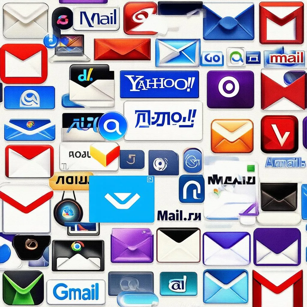 Các biểu tượng email nổi tiếng